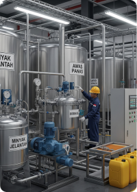 Pengepul minyak bekas untuk biodisel